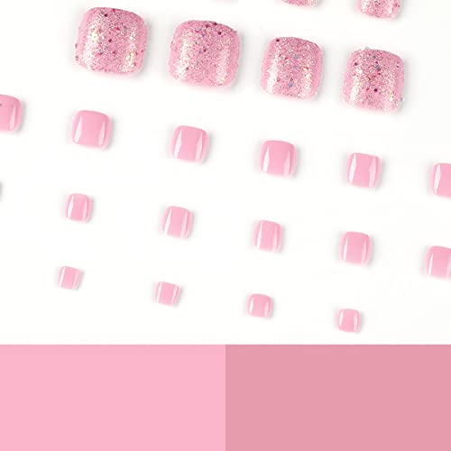 Gors pressiona as unhas dos pés para mulheres e garotas rosa de unhas prejudicadas, Glitter Powder PoEenail Press