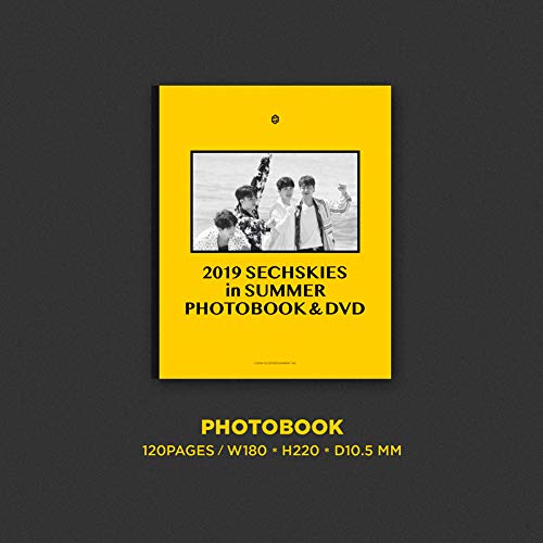 YG Entertainment Idol Goods Fan Products YG Select 2019 Sechskies em Summer Photobook & DVD