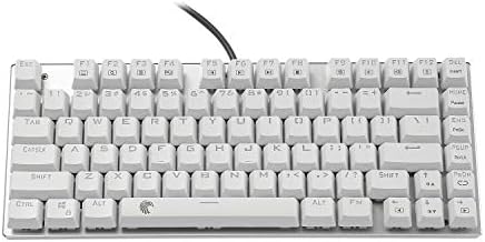 E-Yooso Pequeno teclado de jogos mecânicos para crianças e estudantes, compactos 81 chaves