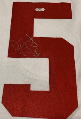 Darren McCarty assinou Adidas Detroit Red Wings 1997 Stanley Cup Jersey PSA COA - Jerseys autografadas da NHL