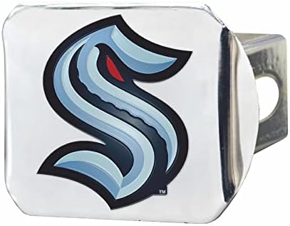 Seattle Kraken Hitch Capa - emblema de cor 3D