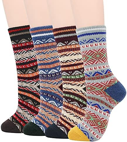 Durio Wool Meias para homens Meias de inverno quentes meias aconchegantes macias meias casuais meias mass de lã tamanho 9-11