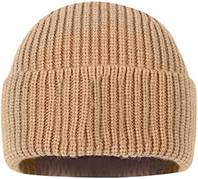 Yemita Fisherman Feanie chapé os chapéus de lã de inverno Caps de melão de melão para homens