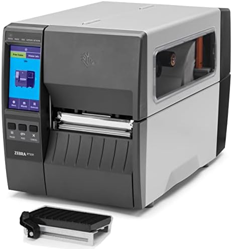 Zebra ZT23142-T01000FZ, ZT231 Versão atualizada da impressora industrial de transferência térmica ZT230, 203 dpi Largura de impressão