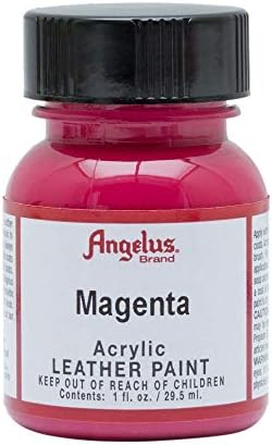Angelus Magenta acrílico tinta de couro
