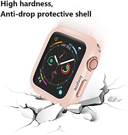 [22 pacote] AoooFaray for Apple Watch Case 41mm 38mm 40mm Série 3/2 premium macio flexível tpu fino fino para protetor e tela smartwatch para iwatch