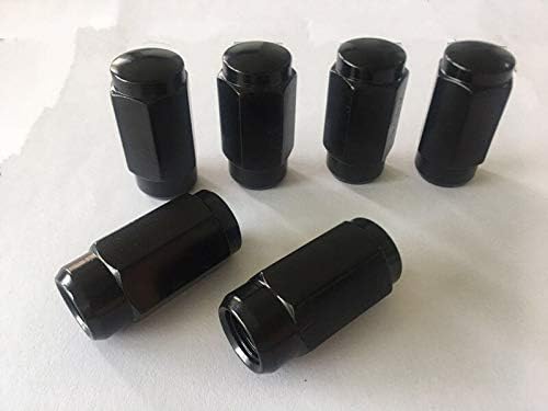 20pcs 1,87 Black 1/2 -20 UNF Wheel Nuts Fit Fit 2005 Mazda B3000 pode caber nas jantes OEM, o comprador precisa revisar a especificação