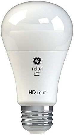 Iluminação GE Relax lâmpadas LED, 40 watts Eqv, luz HD branca macia, lâmpadas padrão A19