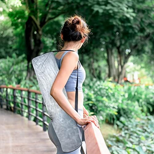 Lobo Blue Eyes Yoga Mat Carrier Bag com alça de ombro de ioga bolsa de ginástica Bolsa de praia