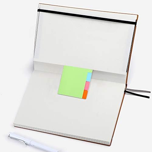 Ahgxg College Notived Notebook 2 Pacote - B5 Notebook de Composição Grande Jornal 7,6 x 10 polegadas, com papel grosso de 100gsm,