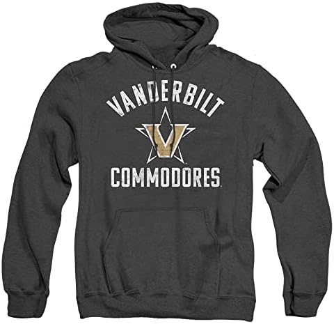 Vanderbilt University Official Vu Commodores Logo Unissex adultos com capuz para adultos