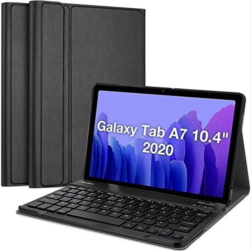 Acessórios para tablets mylpdzswzx para o Samsung Galaxy Tab A7 10.4 2020 SM-T500 T505, Caixa de capa de teclado sem fio sem fio destacável e sem fio para Samsung Galaxy Tab A7 10.4 2020 Tabs de guia Luopan