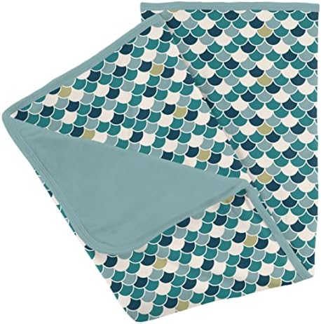 Pantagens Kickee Print Print Stroller Blanket, suprema suavidade para um cobertor de bebê definitivo, viscose de tecido de bambu, cobertor de segurança confortável, perfeito para o movimento