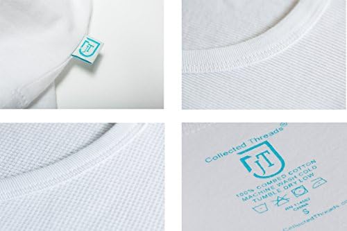 Colete threads de 3 pacote masculino de camisetas invisíveis