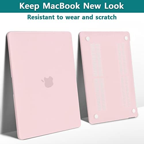 Teryeefi Compatível com MacBook Air 13,6 polegadas M2 Caso 2022 Modelo A2681, Laptop Hard Shell Case e adesivos de animais