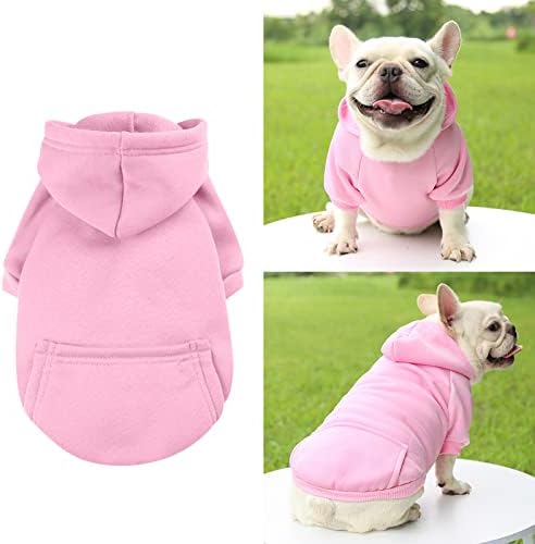 Roupas de estimação para cães pequenos suéter de jeans bolso de duas patas de cães de cão de cães suprimentos para animais de