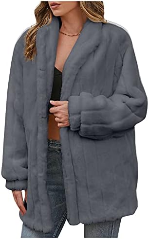 V Nech School de manga cheia blusas feminina ajuste sólida jaquetas de inverno