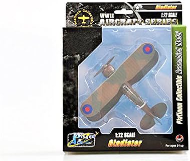 Modelo Easy Modelo Britânico Gladiador Mk.i 112 Sqn RAF RT-E Aeronaves 1/72 Avião de avião de acabamento Pré-construído