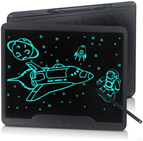 Jonzoo LCD Writing Tablet 11 polegadas, Bacto de desenho apagável de escrita Doodle Pads com ímãs, quadro de redação de tablets de desenho eletrônico para crianças adultos em casa