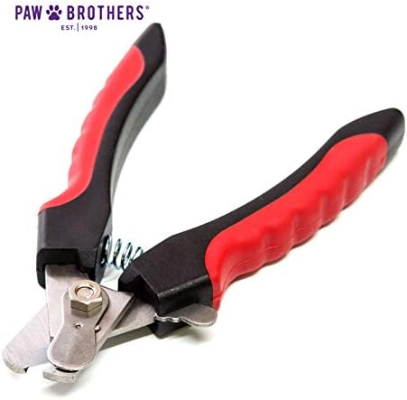 Ryan's Pet Supplies Paw Brothers Clipper para cães, grau profissional, lâminas de aço inoxidável, proteção de segurança, médio, 5,5