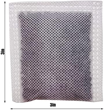 XCIVI Substituição ativada odor de carvão removendo filtros de ar desodorizador de compostos, filtros de tamanho compacto compatíveis com pequenas latas de lixo de iTouch