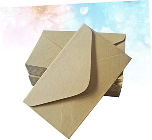 Operitacx 40pcs envelopes pretos cartões de convite de casamento cartas de negócios envelopes de casamento envelopes de negócios envelopes