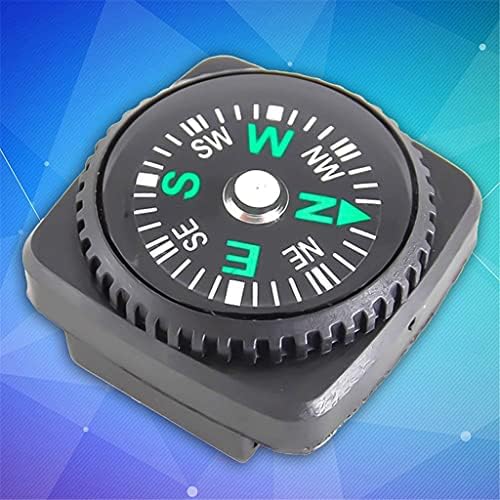 WJCCY 5PCS Mini relógio Strap Button Compass for Bracelelet Survival Mini Pocket Compass ao ar livre Acessórios para camping