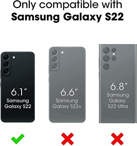 Caso da série OtterBox Defender para Samsung Galaxy S22 - Somente Caso - Proteção de Defesa Microbiana - Embalagem Não