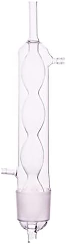 Condensadores Dadakewin 250mm Allihn, articulação 40/38, 3.3 Borossilicate Vidro de vidro de vidro do solo de malha