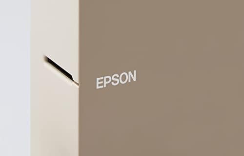 Pacote de limpeza de primavera EPSON Epson - fabricante de etiquetas LW -C610PX e 2 fitas de etiqueta minimalista - 1 preto em branco e 1/2 fosco claro com texto preto