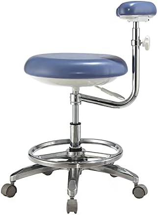 Cadeira de enfermeira dental de Oiakus, enfermeira de enfermeira médica, cadeira móvel ajustável Cadeira PU, cadeira de