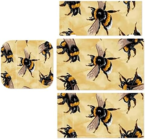 Adesivos de abelhas de mel adesivo de filme protetor personalizado adesivo completo de adesivo compatível com nintendo