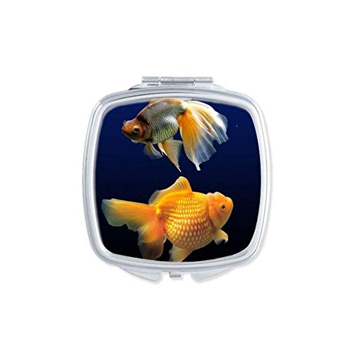 Ocean Pish Science Nature Picture Mirror Portátil Compact Pocket Maquia