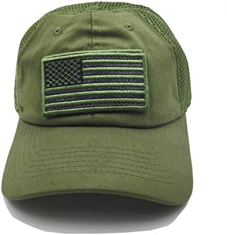 Grinderpunch American Flag Hat - Homens e mulheres Caps de beisebol - Estilos sólidos e militares dos EUA