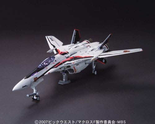 Kit de modelo transformável Bandai Macross 1/72 VF-25F Messiah Valkyrie Alto Custom