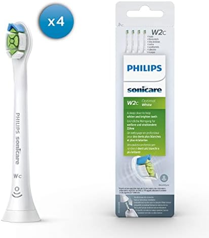 Philips Sonicare Philips, Sonicarare Optimal White Brush, Remove até 2x mais descoloração, chip RFID, branco - HX6074/27