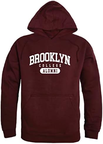 W Brooklyn Brooklyn College Bulldogs Alumni Fleece Hoodie Sweetshirts