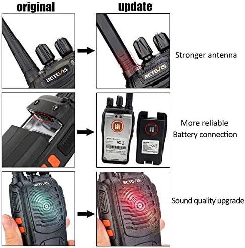 Réias de Réficos Rádios Rádios 2 Walkie talkie USB Lanterna de longo alcance
