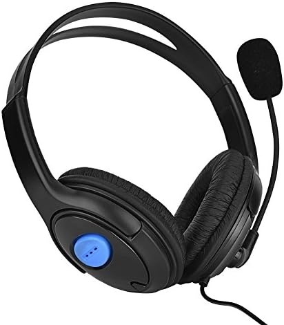 Fone de ouvido de jogo com fio ou fones de ouvido +microfone para PS4 PlayStation4 PC/telefone