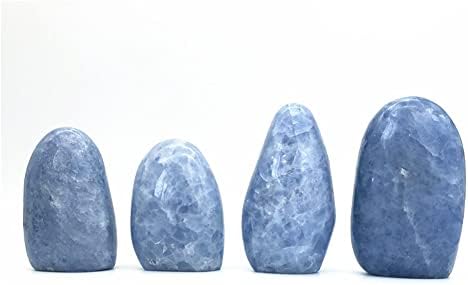 Esbant 1pc Blue Lazurite Natural Lazurite Pedra de cristal livre de cristal adequada para casas de decoração de móveis