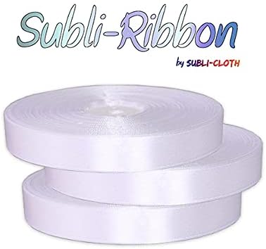 Correia de cetim de Ribbon Subli para Poliéster de tecido de pano de sublimação