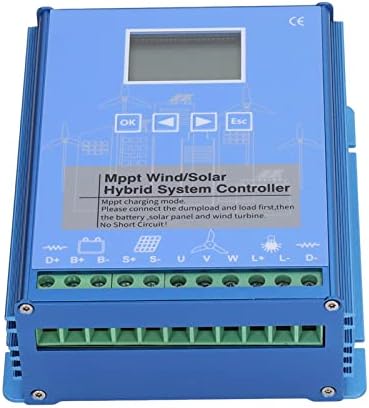 24V 48V MPPT Wind Solar Controller Universal LCD Energy Charge Controller Wind 1000W Photovoltaico 1000W