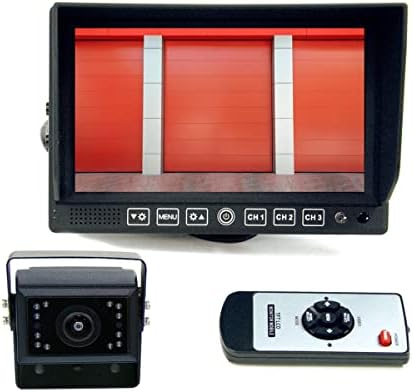 BrandMotion Trailer transparente Sistema de visão traseira com câmera e Monitor de 7 ”TRNS-3110 ajuste universal para reboques