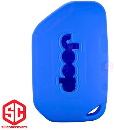 1x novo key fob remoto fobik 4 botões capa de silicone ajuste/para jeep gladiator wrangler.