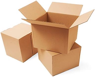 5 caixas onduladas 22x22x22 32 ECT - Novo para as necessidades de embalagem ou envio