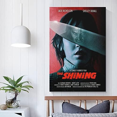Xiaom The Shining Horror Movie Posters for Bedroom Estetic Wall Decor Canvas Arte da parede Presente 12x18inch