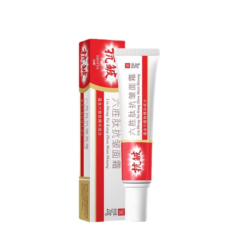 Weershun Hexapeptídeo Anti-Wrinkle Cream Linhas anti-finas Reparar os produtos de cuidados com a pele do creme anti-rugas da