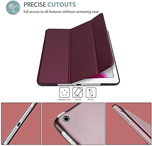 Procase iPad 10.2 case 2019 iPad 7th Generation Case Pacote com 2 pacote iPad 10.2 7th Gen Tempered Glass Screen Protector
