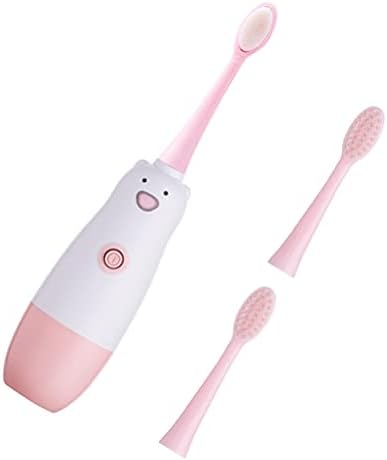 Toyvian Kids Brush de dente crianças escova de dentes elétrica Prave recarregável escova de dentes automática com 2 cabeças