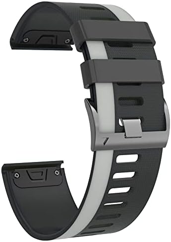 Otgkf 22 26mm Smart Watch Band tiras para Garmin Fenix ​​6 6s 6x Pro 5x 5 5S 3HR 935 945 Liberação rápida Pulseira de pulseira de silicone Correa